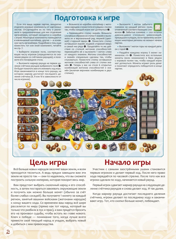 Настольная игра - Маленький мир (Small World)